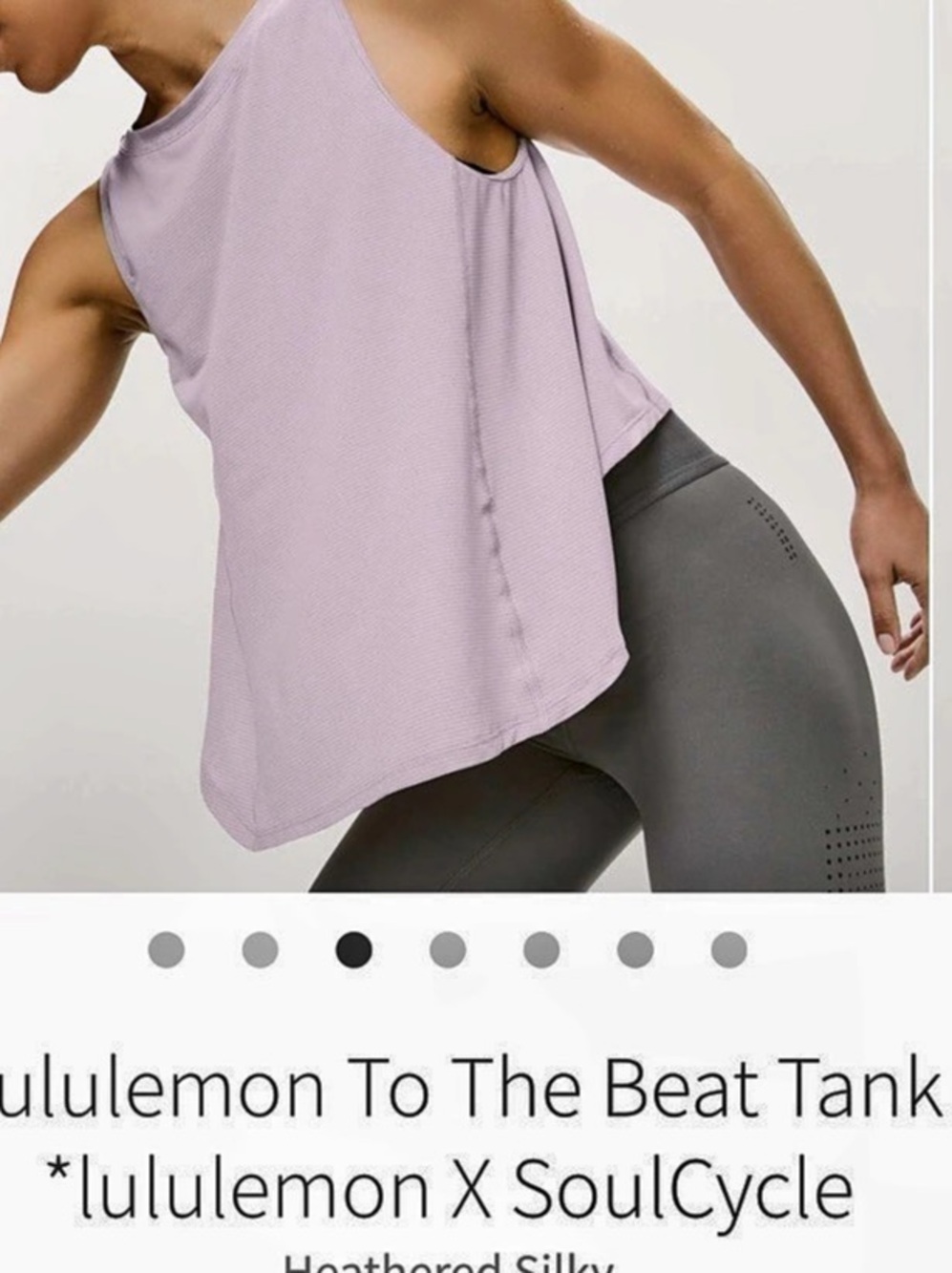 lululemon To The Beat Tank Lululemon Purple Size 10